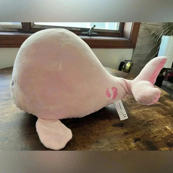 AURORA baby | baby girl large plush toy, whale - Picture 2 of 13